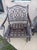 Traditional 1990s Cast Aluminum Brown Patio Rocking Armchair Set of 4 For Sale - Image 3 of 9