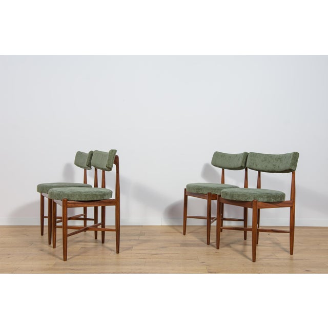 Mid-Century Teak Dining Chairs by Ib Kofod Larsen for G-Plan, 1960s, Set of 4 For Sale - Image 6 of 18
