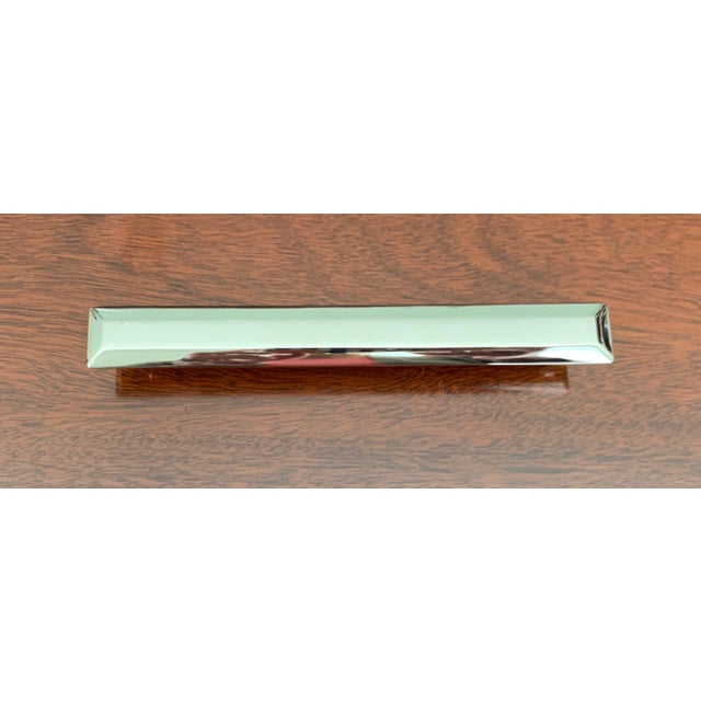 Restoration Hardware Quincy Polished Nickel Cabinet Pull | Chairish