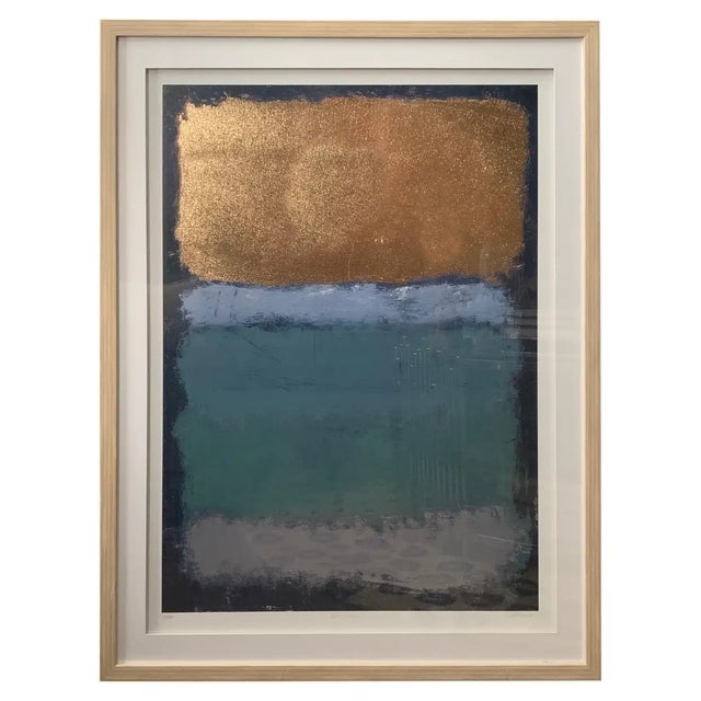 Modern Art Silkscreen Print Inspired by “Rothko” Signed / Numbered Edition For Sale - Image 13 of 13