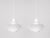 Vintage Danish Dania Lamp by Kurt Wiborg for Jeka, 1980s, Set of 2 For Sale - Image 4 of 13