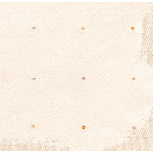 'Sand With Pale Amethyst Dot,' Fine Art Print by Emily Keating Snyder Print itself is 30 x 40 in. and framed in a light...