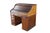 Victorian Antique Victorian American Oak S Curve Tambour Roll Top Executive Office Desk For Sale - Image 3 of 15