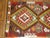 Contemporary Tribal Mid-20th Century Hand Knotted Geometric Colorful Turkish Kilim - 2'6" x 4'4" For Sale - Image 3 of 5