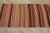 1980s Tribal Red Striped Runner Rug For Sale In Sacramento - Image 6 of 13