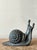 Vintage Boho Lead Snail For Sale - Image 4 of 10