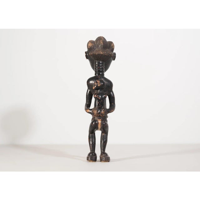 Traditional African Carved Wooden Figurine, Early 20th Century For Sale - Image 5 of 8