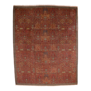 Antique Persian Mohtasham Kashan Rug 10’5" X 13’1"