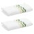 Celerie Kemble + Hamburg House Whimsical Green Scallop Hand Towel - Set of 2 For Sale
