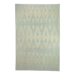 Turkish Tulu Handmade Rug 8'8" x 12'11" #18544 For Sale