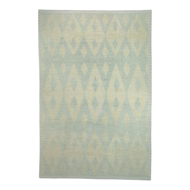 Turkish Tulu Handmade Rug 8'8" x 12'11" #18544 For Sale