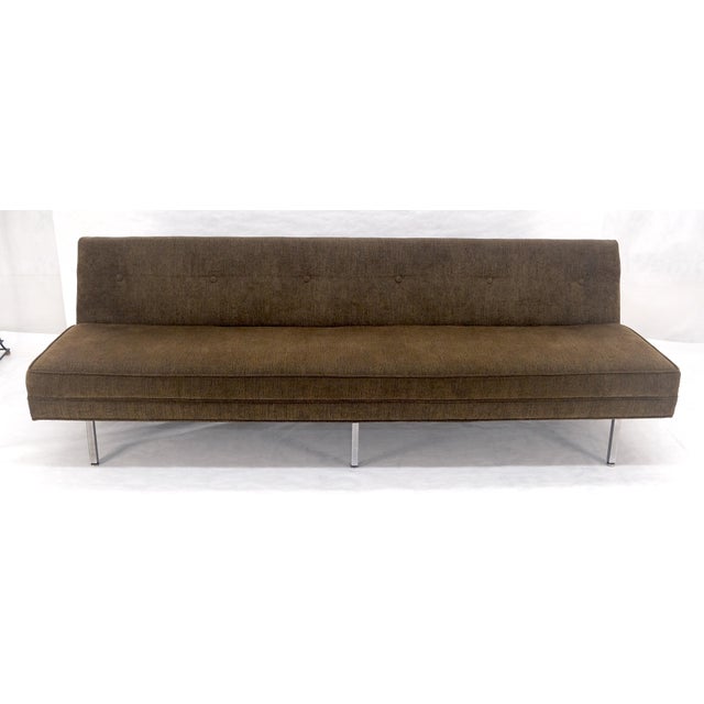 George Nelson George Nelson Atr Wedge Back Mid Century Modern Sofa MINT! For Sale - Image 4 of 11