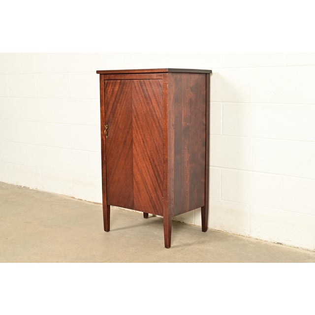 Antique Arts & Crafts Mahogany Music Cabinet, Circa 1900 For Sale - Image 11 of 11