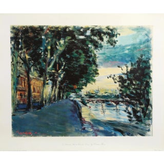 Le Pont Des Arts Au Quai De Louvre, Dimitrie Berea Poster For Sale