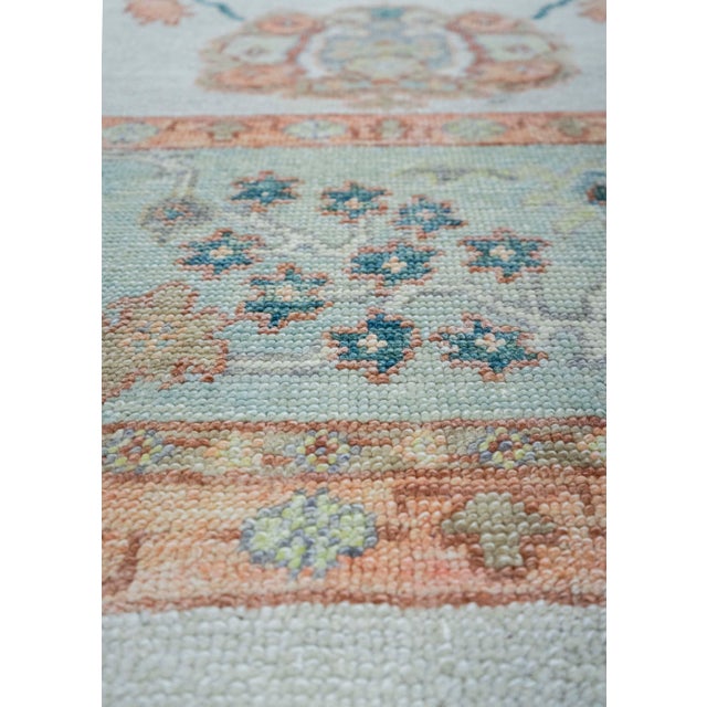 Turkish Turkish Oushak Rug 9'3" x 12'4" #20432 For Sale - Image 3 of 8