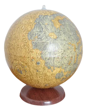 Moon Globe from Paul Räth, 1970s