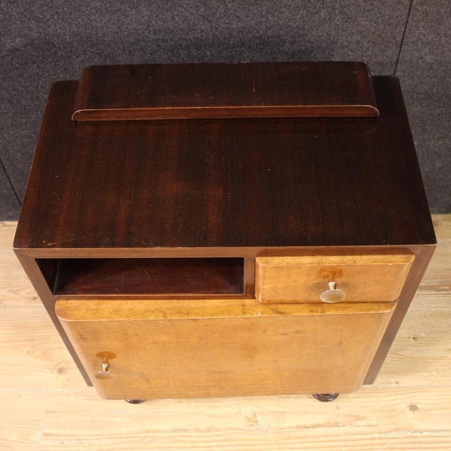 1960s Italian Bedside Tables, 1960s, Set of 2 For Sale - Image 5 of 13