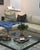 Transitional Vintage McGuire Rattan Ottoman in Leopard Print Upholstery For Sale - Image 3 of 6
