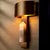 Brass and Rock Crystal Wall Lamps, Set of 2 For Sale - Image 3 of 9
