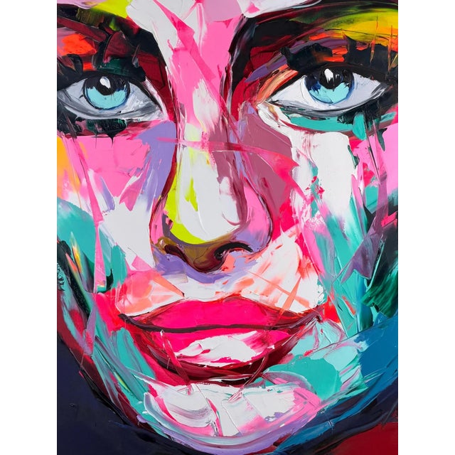 Françoise Nielly, Virginia, 2021, Oil on Canvas For Sale - Image 6 of 14
