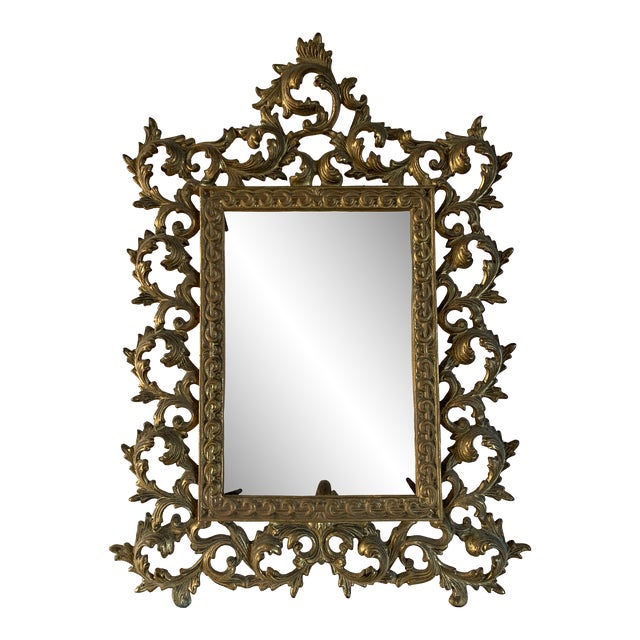 Vintage Brass Tabletop Picture Frame Chairish