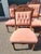 Fine Set 5 Victorian Parlor Chairs in a Blush Tone Upholstery For Sale - Image 9 of 12