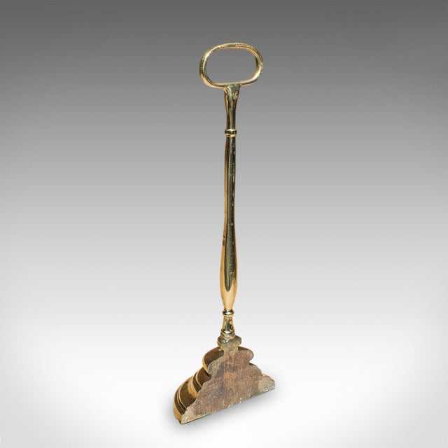 Rare Antique Trio of Door Butlers, English, Brass Doorstop, Edwardian, c.1910 For Sale - Image 6 of 11