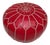Moroccan Leather Moroccan Pouf Cover For Sale