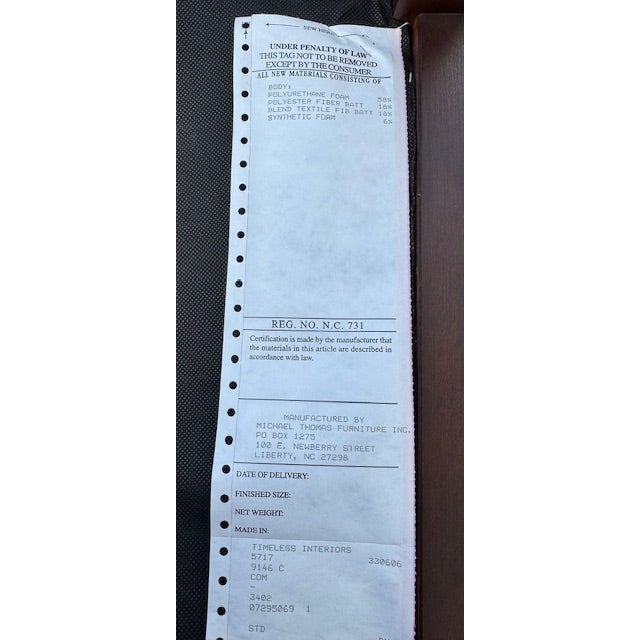 Pair of Empire Style Armchairs by Michael Thomas For Sale In Boston - Image 6 of 6