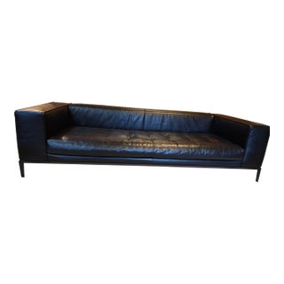 B&b Italia Simplice Leather Sofa For Sale