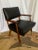 Mid 20th Century Mid 20th Century Danish Leather Office Guest Chair For Sale - Image 5 of 6