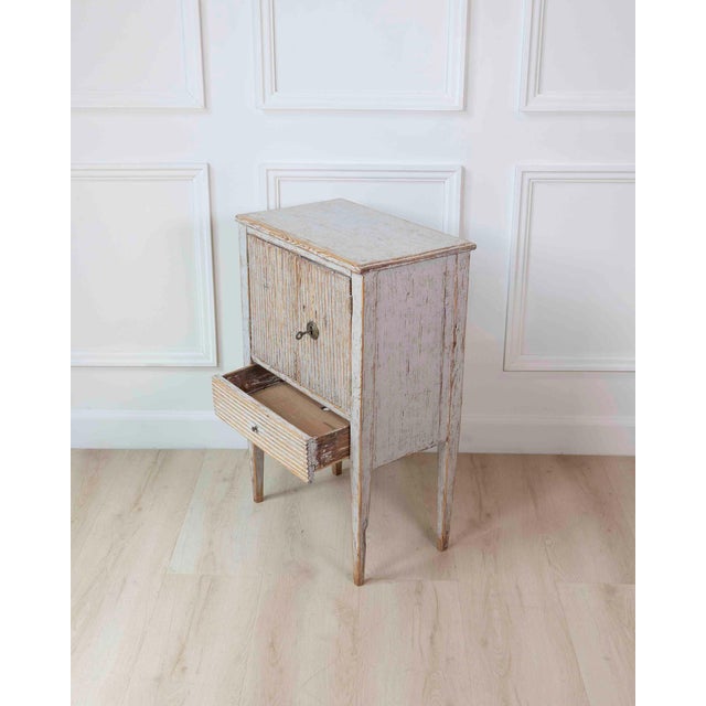 Wood Swedish 18th Century Gustavian Nightstand For Sale - Image 7 of 10