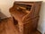 Brown Vintage (Circa 1982) Oak Roll-Top Secretary Desk in Rich, Warm Honey-Brown Finish. For Sale - Image 8 of 8