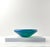 1970s Small Azure Blue and Green Mdina Glass Bowl by Michael Harris, 1970s For Sale - Image 5 of 8