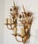 Italian Wheat Tole Sconces , a Pair For Sale - Image 4 of 8