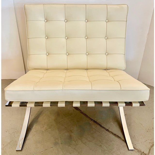 One of the most recognized objects of the last century, and an icon of the modern movement, the Barcelona Chair exudes a...