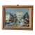 Vintage Parisian Street Scene Oil on Canvas Painting by Harison – Wood Framed For Sale