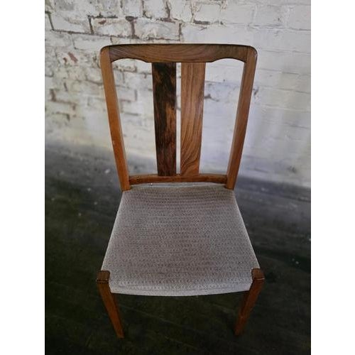 Mid-Century Modern Rosewood Dining Chairs, Set of 4 For Sale - Image 6 of 10