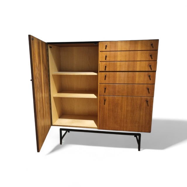 Wood VSJ-125 Salon Cabinet by Kurt Gunther & Horst Brechtmann for Fristho, 1960 For Sale - Image 7 of 18