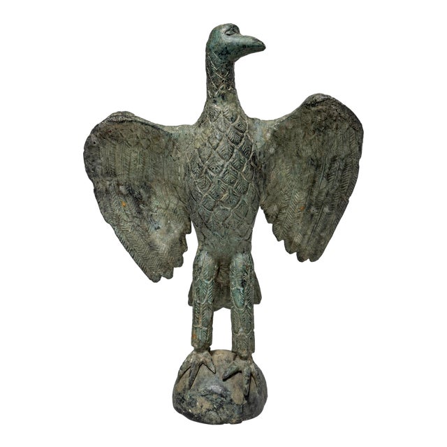 Roman Grand Tour Style Bronze Spread Winged Eagle Sculpture For Sale