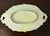 Victorian Majolica Oval Serving Tray With Ornate Leaf Border & Handles For Sale - Image 4 of 5
