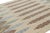 Rug & Kilim Rug & Kilim’s Scandinavian Style Rug in Beige-Brown and Blue With Geometric Patterns For Sale - Image 4 of 7