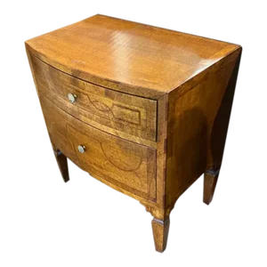 1990s Hand-Made Italian Walnut Chest of Drawers