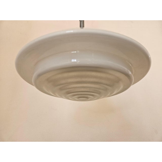 1930s Art Deco Bauhaus Glass Pendant by Franta Anyz, 1930s For Sale - Image 5 of 16