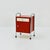 Bauhaus Nightstand with Drawer in Red and White, 1970s For Sale - Image 11 of 11