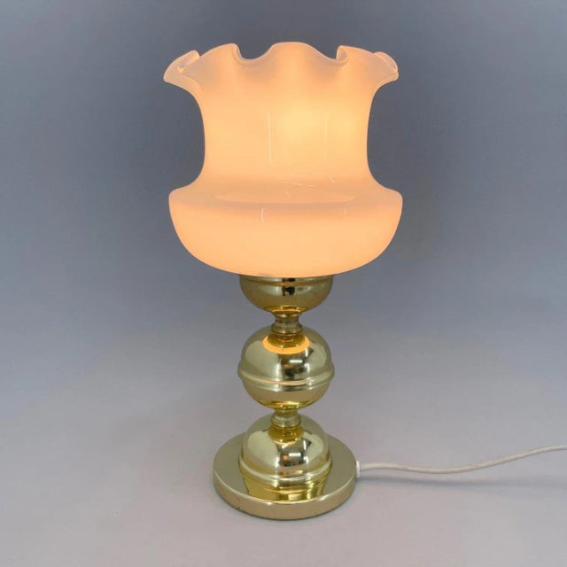 Table Lamp attributed to Kamenicky Senov, Czechoslovakia, 1960s For Sale - Image 3 of 9