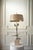 Hollywood Regency French Lilly Pad Table Lamp, Maison Jansen Style For Sale - Image 9 of 10