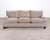 Wood Barbara Barry for Baker Loose Back Sofa in Taupe Upholstery For Sale - Image 7 of 18