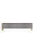 Contemporary Flexor Gray Polished-Lacquered Wood and Aluminum Living Sideboard by Robert Stadler For Sale - Image 3 of 3