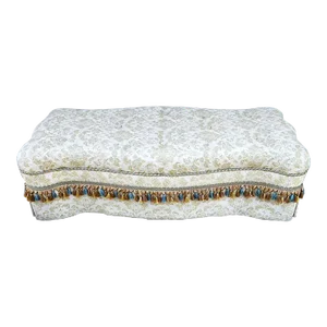 Custom Designer French Ottoman Coffee Table Sculptural Huge